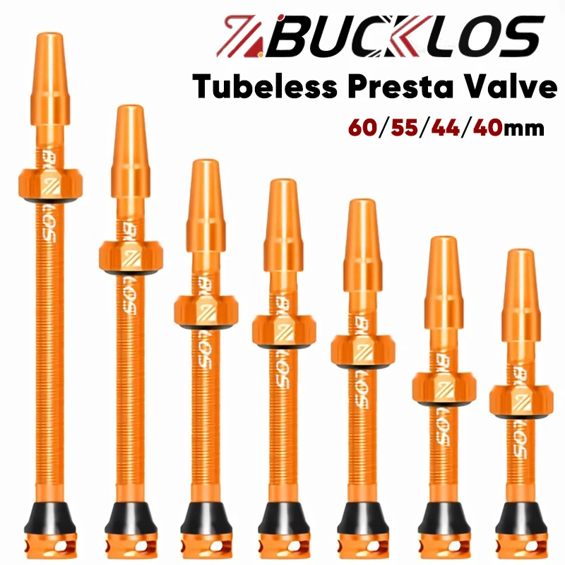 Tubeless Valve Core - BUCKLOS rowerowy zawór Presta 40/44mm zawór