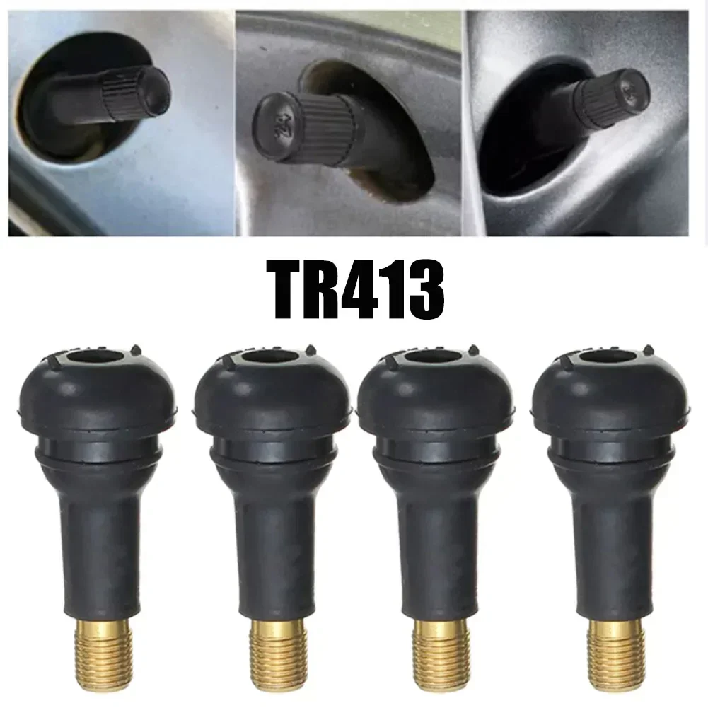Tubeless Valve Core - 4szt TR412/TR413 Wysokiej jakości trzpień zaworu