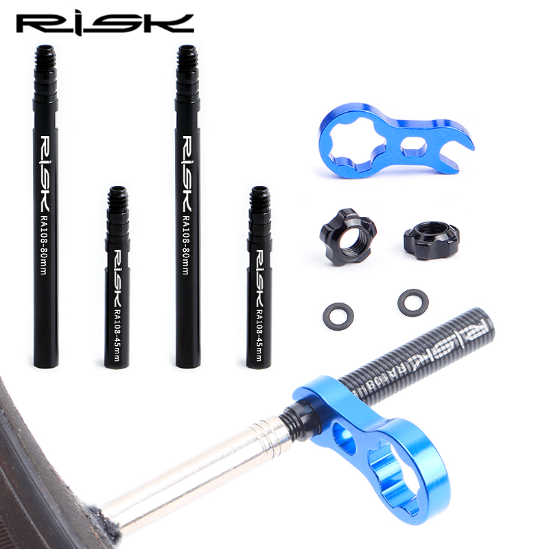 Tubeless Valve Core - Przedłużka zaworu Presta do roweru RISK