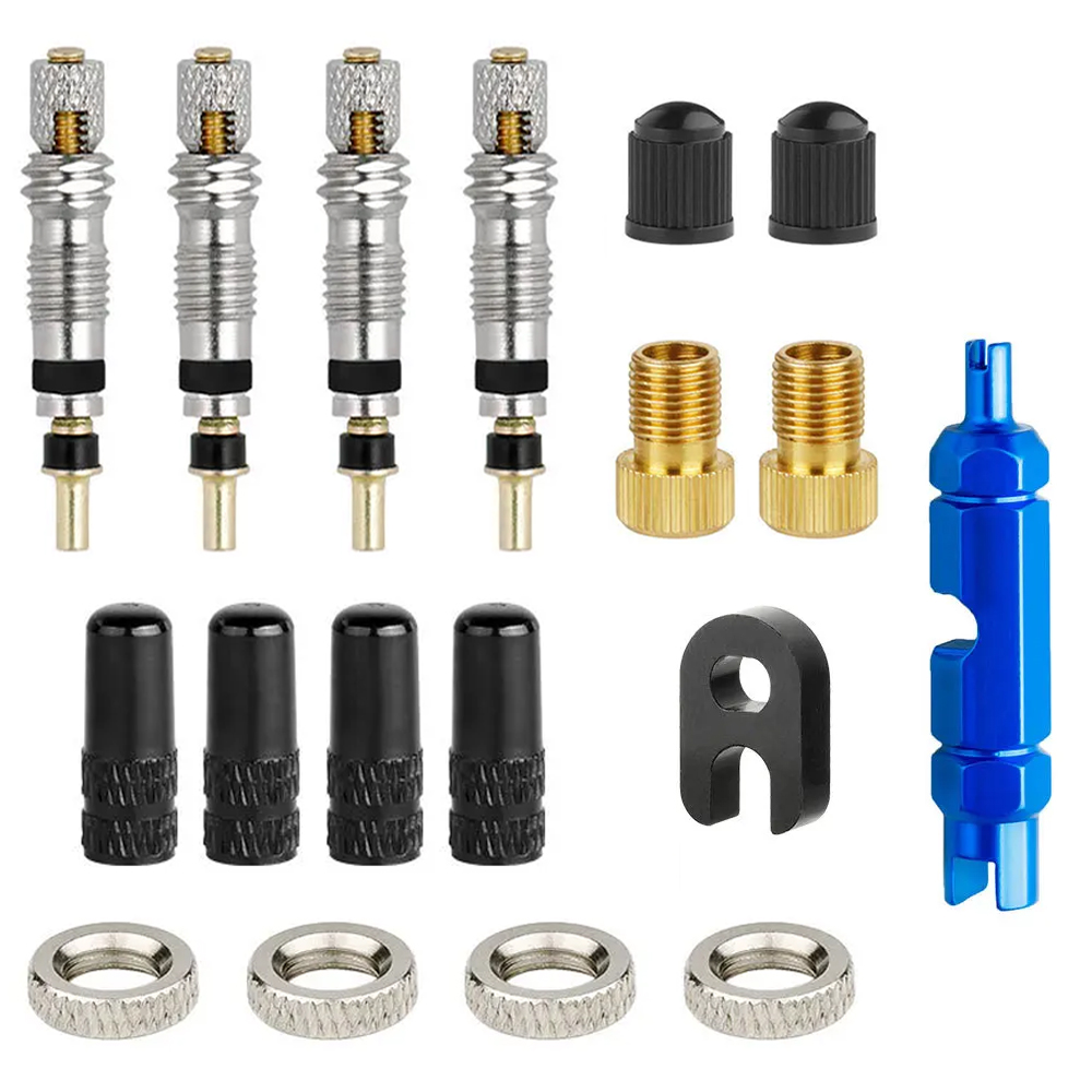 Tubeless Valve Core - 6/18 szt. Adapter do zaworów rowerowych,
