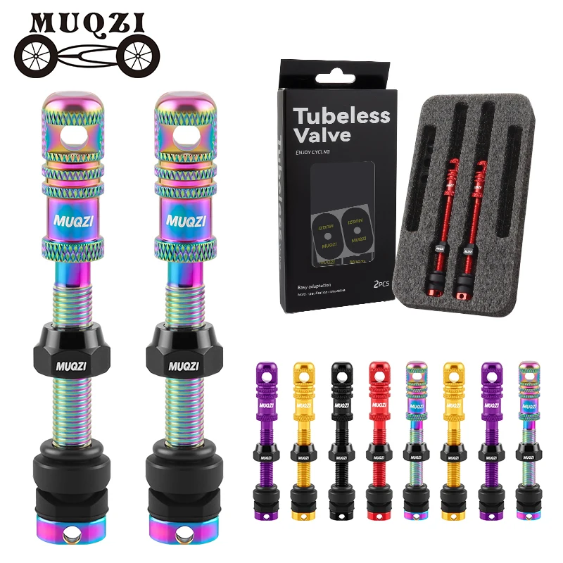 Tubeless Valve Core - Zawór bezdętkowy Presta MUQZI 45/55/65/75/85/100mm, super
