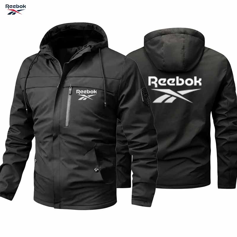 Mountain Biking Rain Jacket - Kurtka rowerowa z logo Reebok -