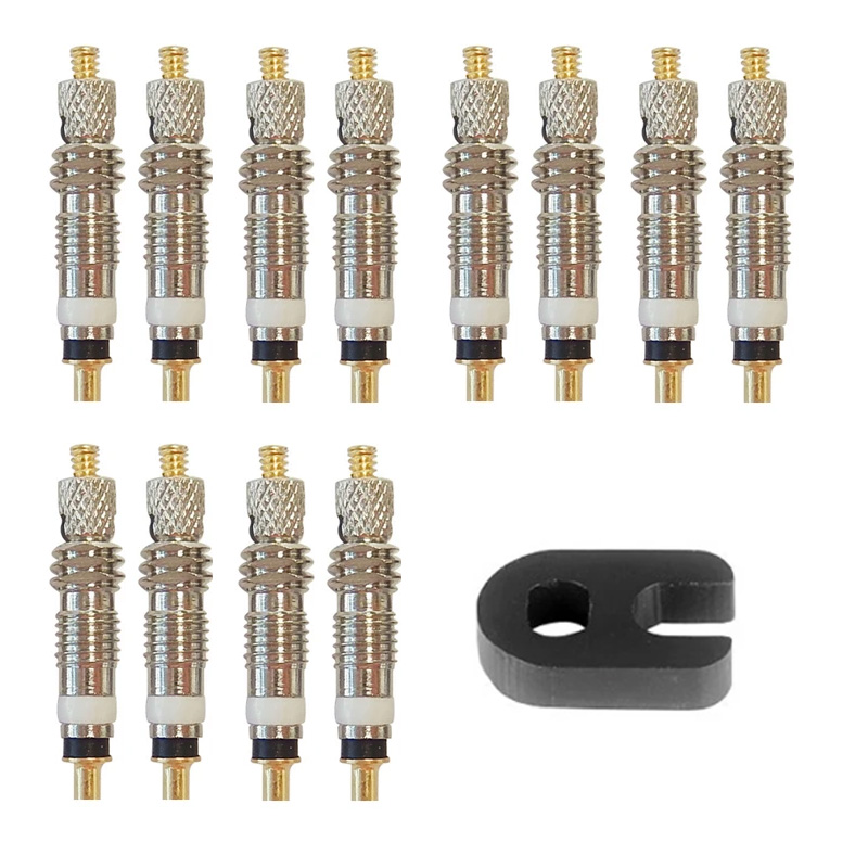 Tubeless Valve Core - 6/12 sztuk rower wymienny rdzeń zaworu