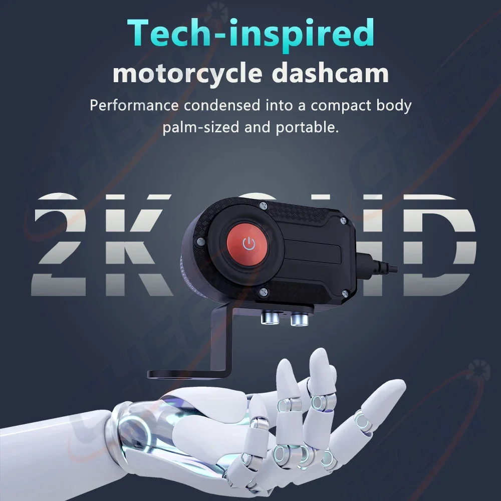 Rejestrator motocyklowy DVR 2K – Mountain Biking Videos recenzja i cena
