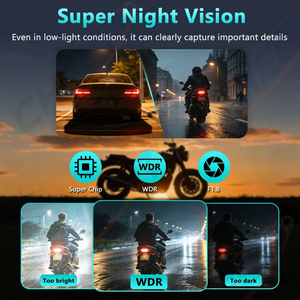 Rejestrator motocyklowy DVR 2K – Mountain Biking Videos recenzja i cena