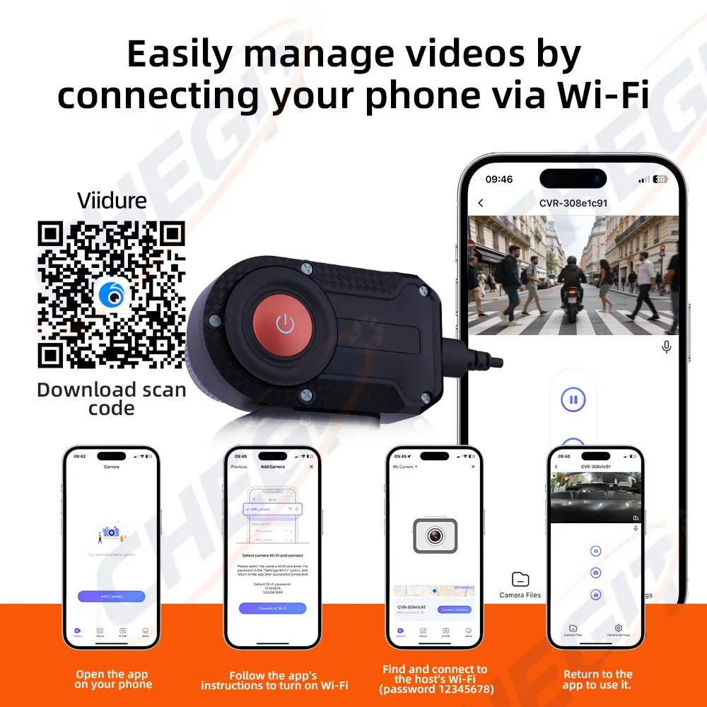 Rejestrator motocyklowy DVR 2K – Mountain Biking Videos recenzja i cena