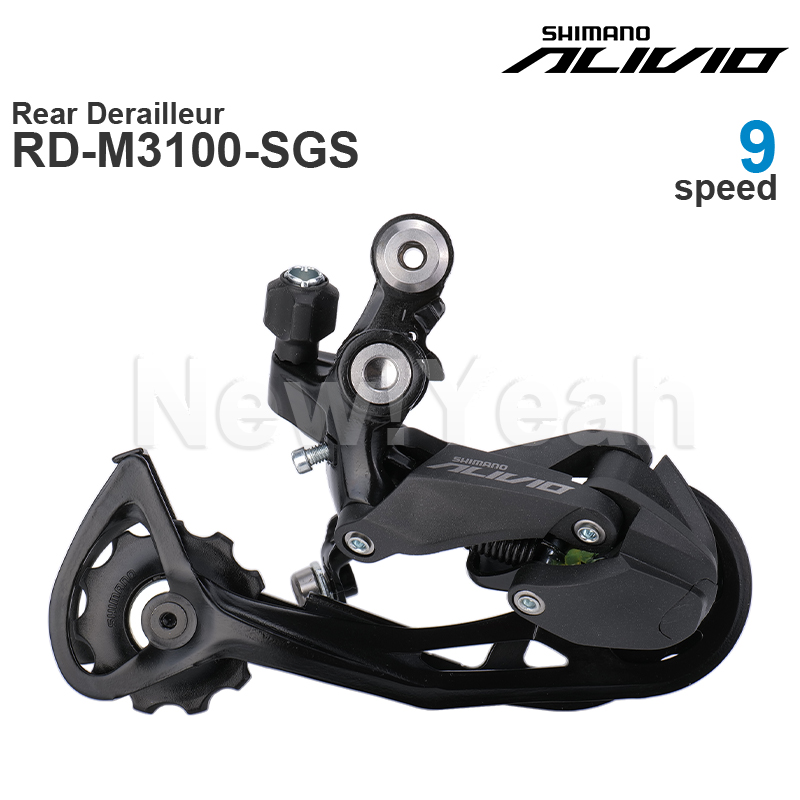 SHIMANO ALIVIO M3100 9V 9-bieg – Rear Derailleur Shadow recenzja i cena