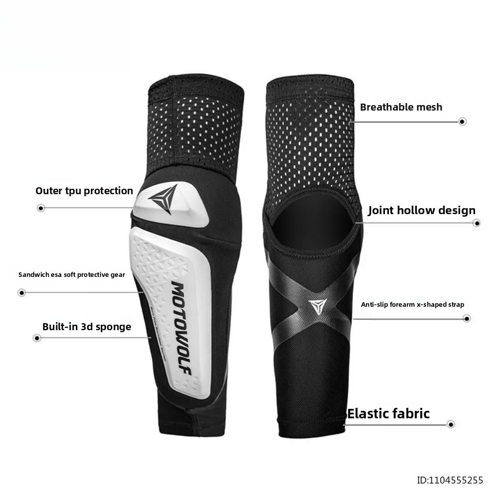 Ochraniacze na łokcie motocykl – Mountain Biking Elbow Pads recenzja i cena