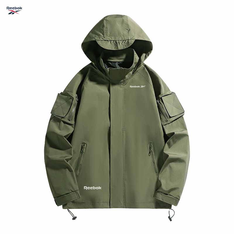 Kurtka z kapturem i zamkiem bł – Mountain Biking Rain Jacket recenzja i cena