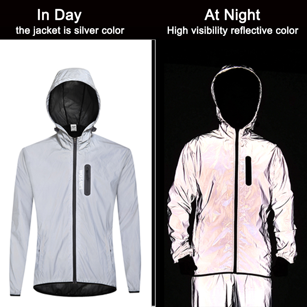WOSAWE męska w pełni odblaskow – Mountain Biking Rain Jacket recenzja i cena
