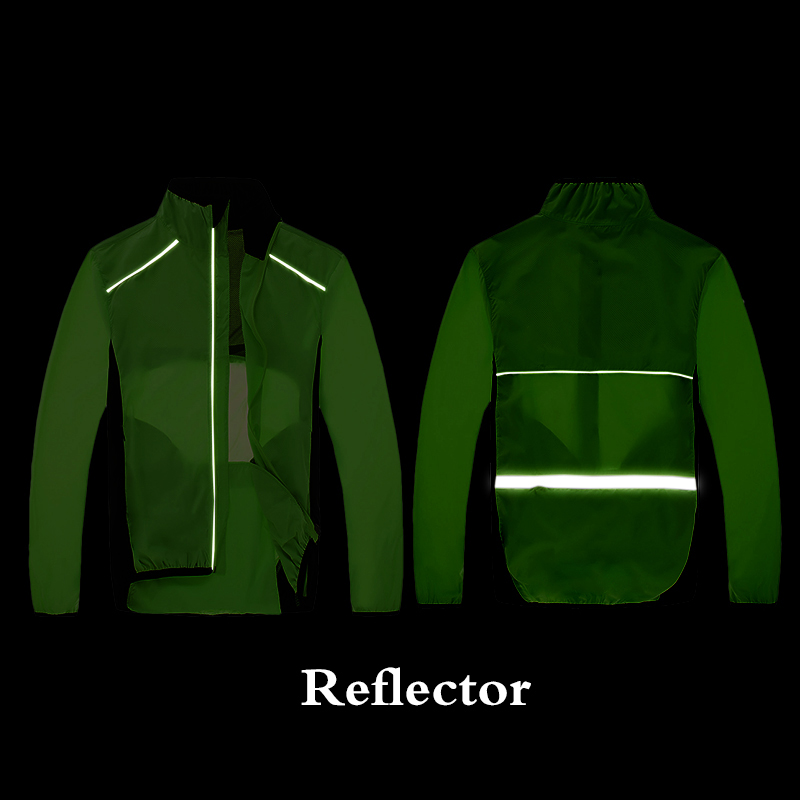 Pomarańczowa wiatrowa kurtka r – Mountain Biking Rain Jacket recenzja i cena
