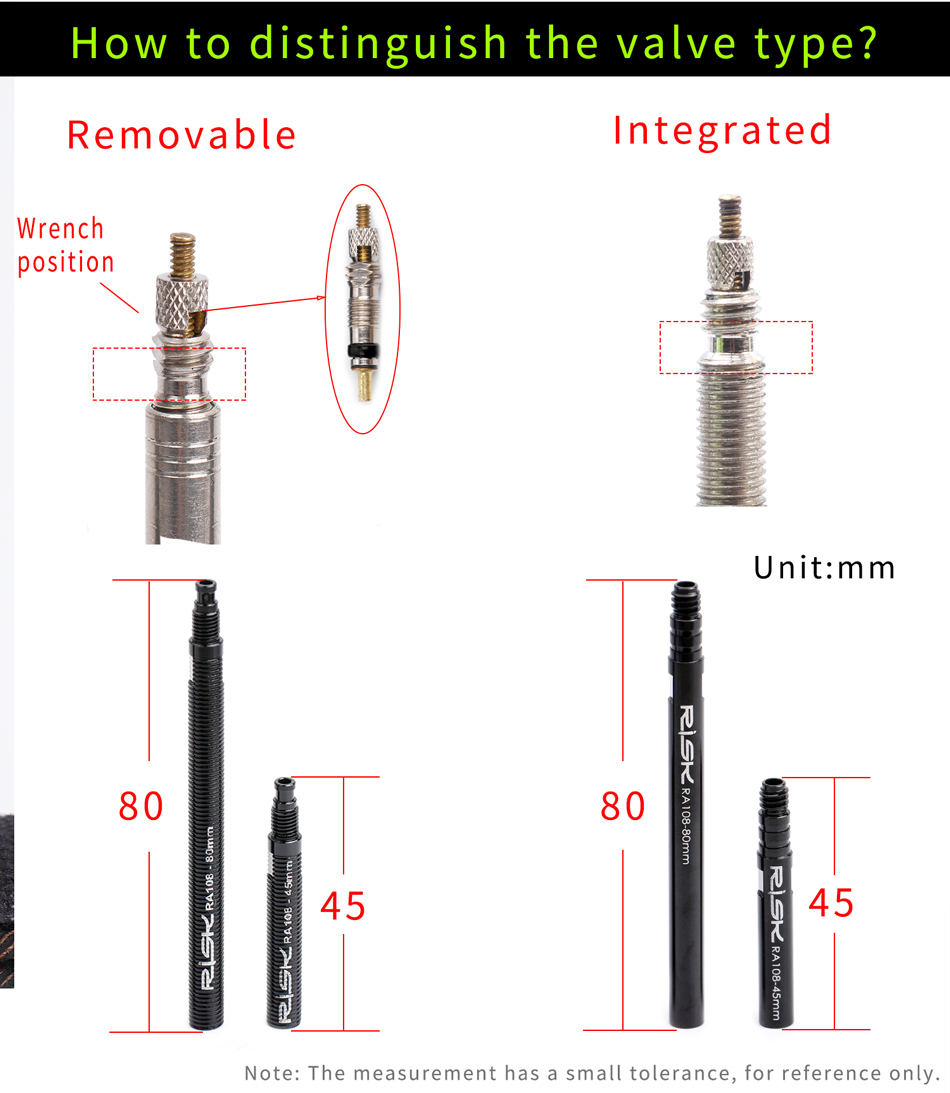Przedłużka zaworu Presta do ro – Tubeless Valve Core recenzja i cena