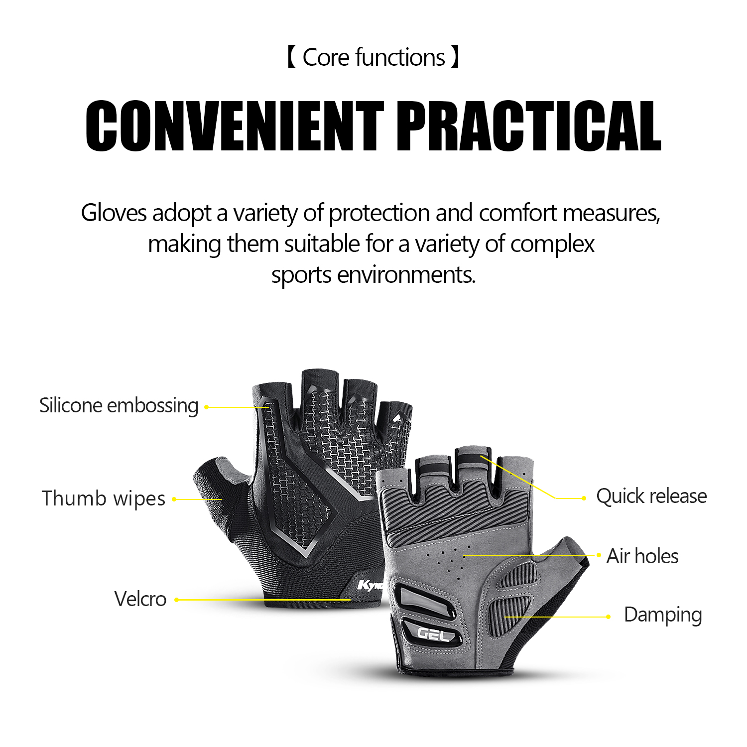 Rękawiczki rowerowe Kymc z odk – Mountain Biking Elbow Pads recenzja i cena