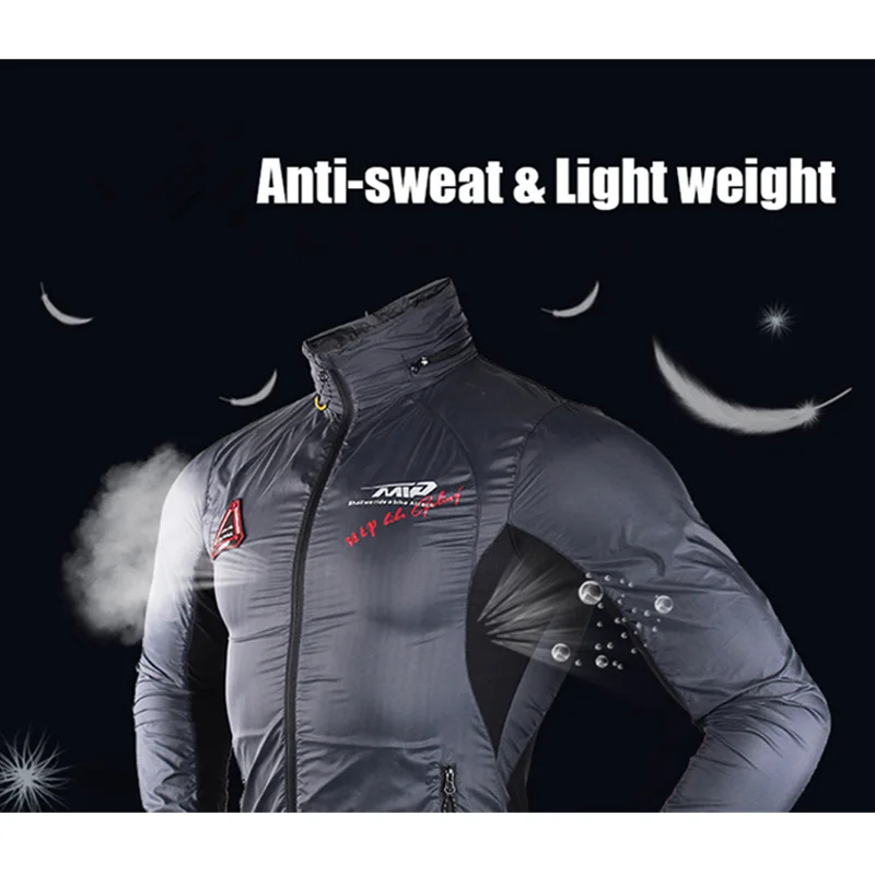 Odblaskowa wodoodporna kurtka  – Mountain Biking Rain Jacket recenzja i cena