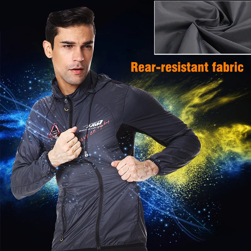 Odblaskowa wodoodporna kurtka  – Mountain Biking Rain Jacket recenzja i cena