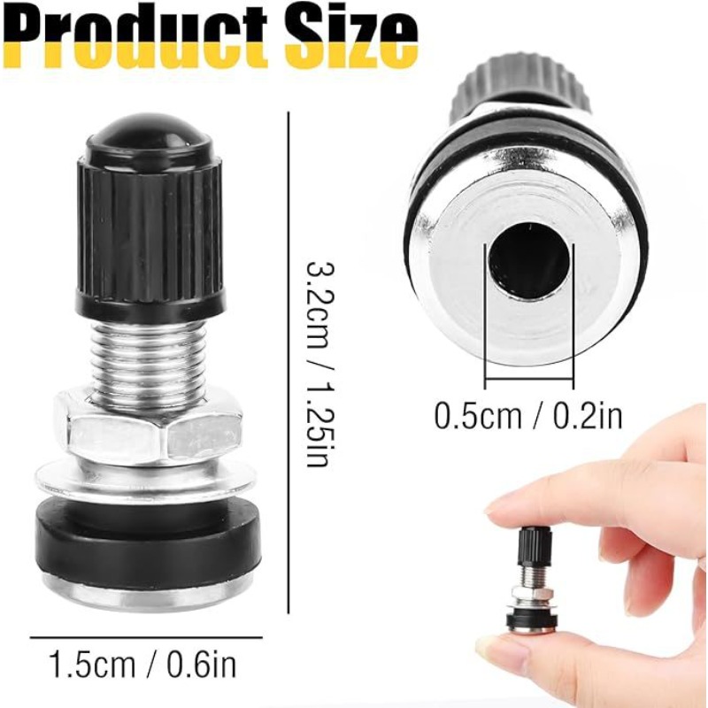 2 szt. Pokrywa zaworu opony sa – Tubeless Valve Core recenzja i cena