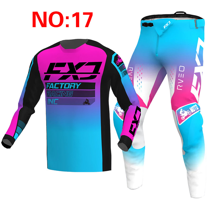 NOWOŚĆ 2025 FXJ różowy zestaw  – Mountain Biking Videos recenzja i cena