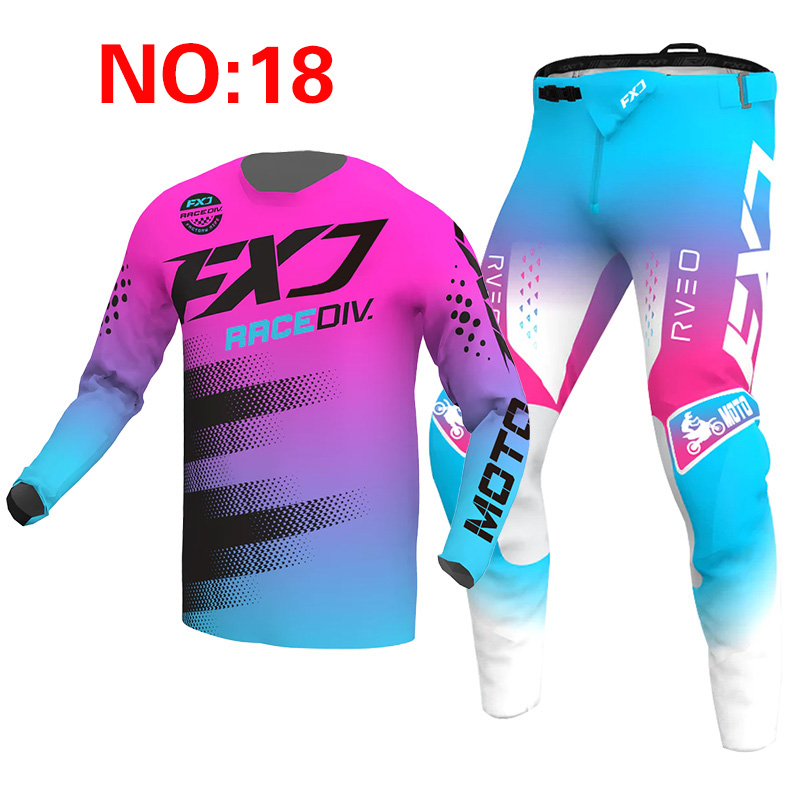 NOWOŚĆ 2025 FXJ różowy zestaw  – Mountain Biking Videos recenzja i cena